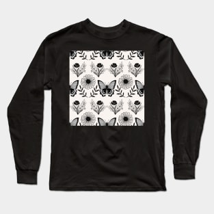 Black Butterfly Long Sleeve T-Shirt